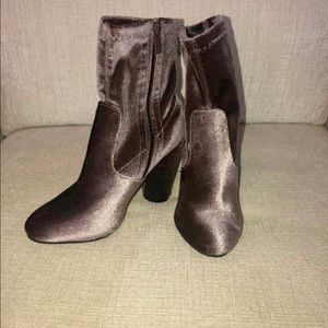 Velvet Booties